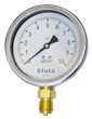 Manômetro c/ caixa inox